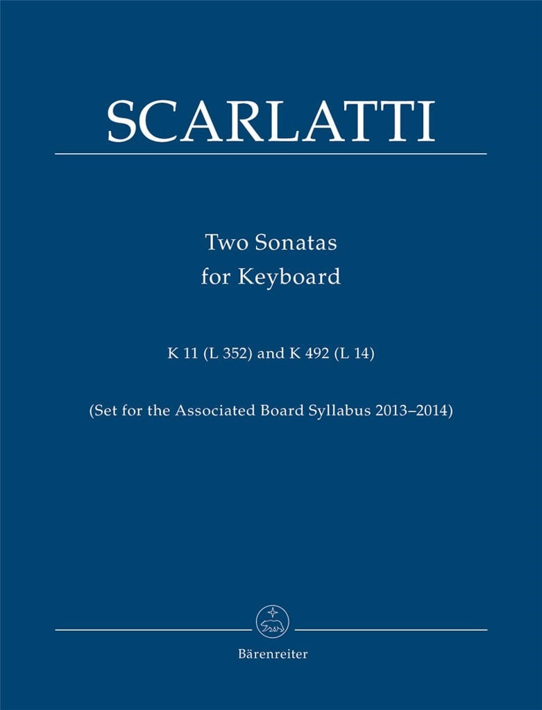 Sonatas Cmin Kp11, Dmin Kp492 Piano